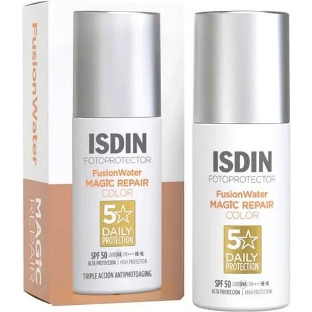 Isdin fotoprotector fusion water magic repair sun cream spf50 50 ml