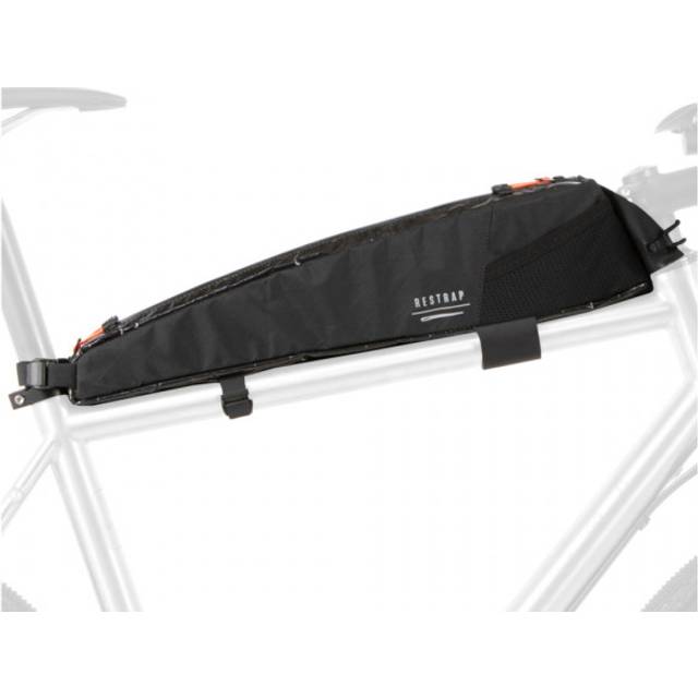 Restrap Race Top Tube Bag - Cykelramsv&#xE4;ska Black 2 L