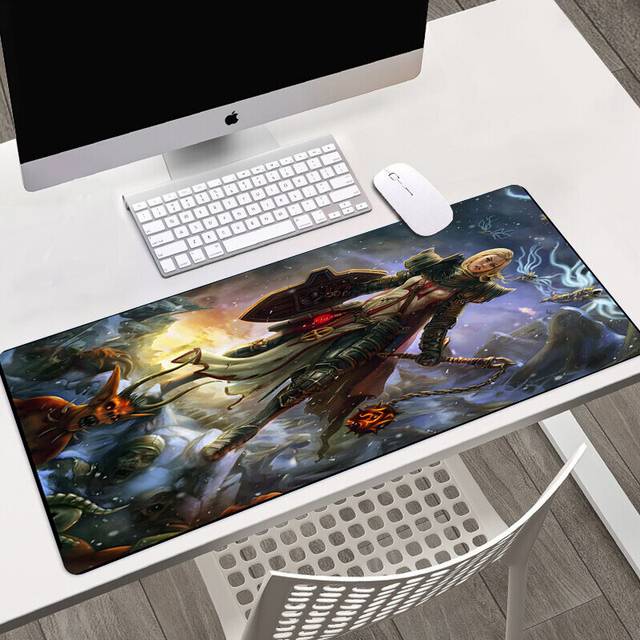 (a-LMP-010 800x300x2mm) Diablo Game HD Printing Mousepad Large Mouse Pad Gaming Accessories Computer Lock Edge Keyboard Mat PC Desk Pad