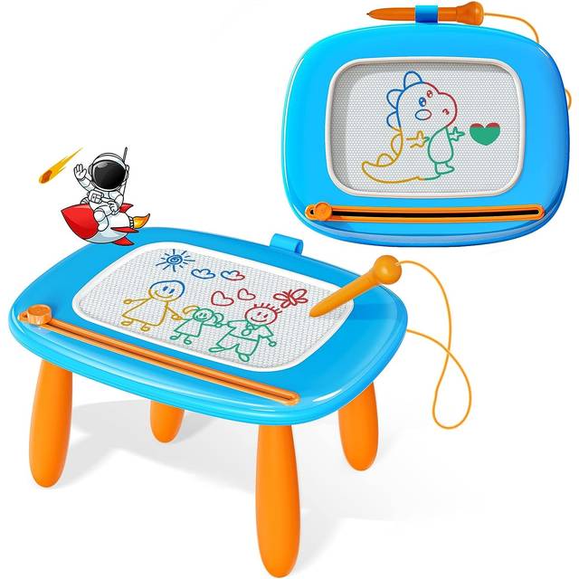 Magnetic Drawing Board, Toddler Girl Toys for 1-2 Year Old, Doodle Board Pad Learning and Educational Toys for 1 2 3 Year Old Baby Kids Birthday Gift