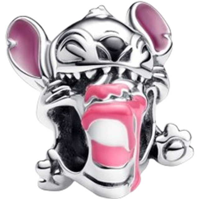 Pandora Disney Stitch Birthday Cake Charm purple