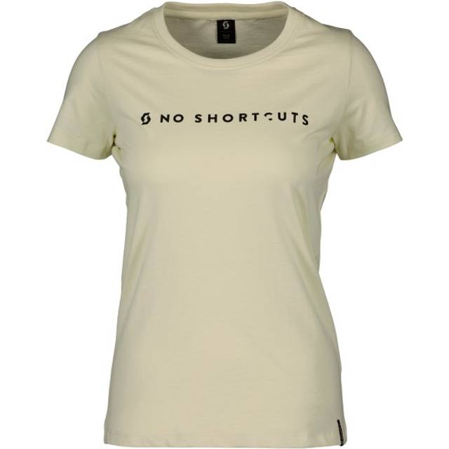 Fritidströja Scott Tee Dam No Shortcuts SS Gul S