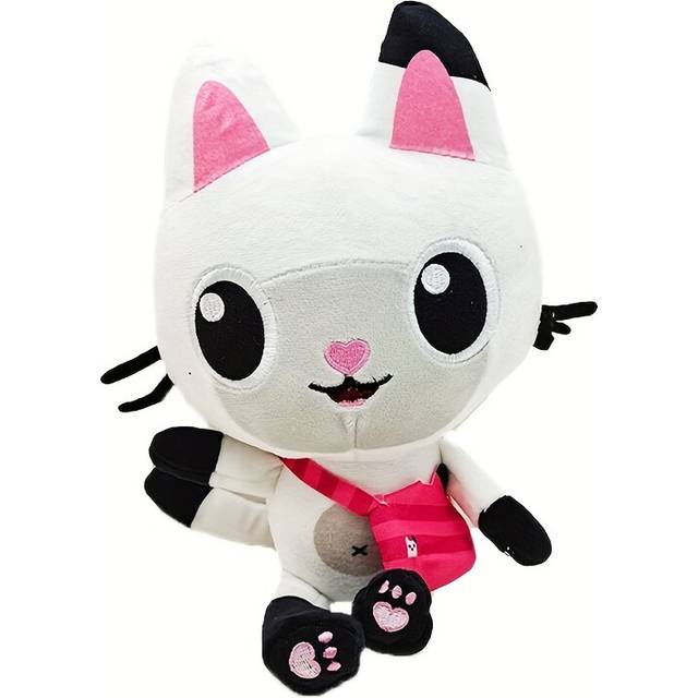 (Panda Kitten) Adorable Cartoon Plush Toy Doll - Ideal Birthday/Christmas Present for Kids and Adults