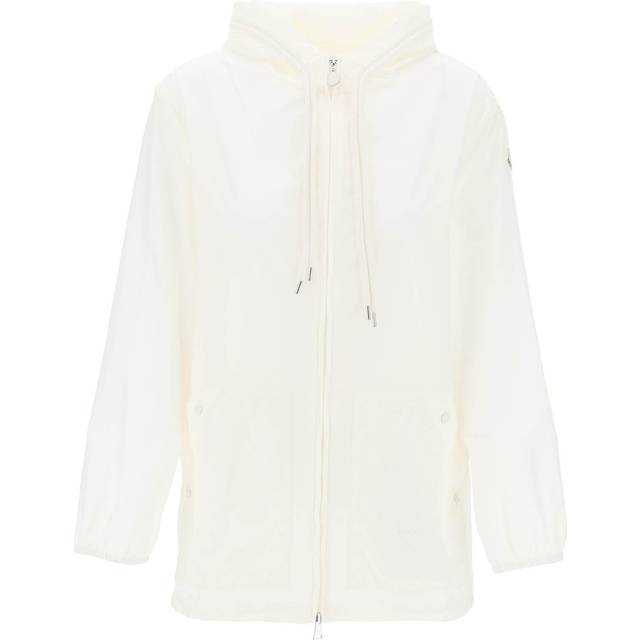 Moncler, Jacka, Dam, M, Kort Parka Jacka för Kvinnor
