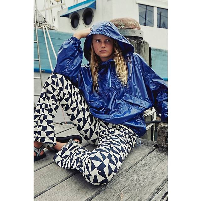 Free People Spring Showers Solid Rain Jacket