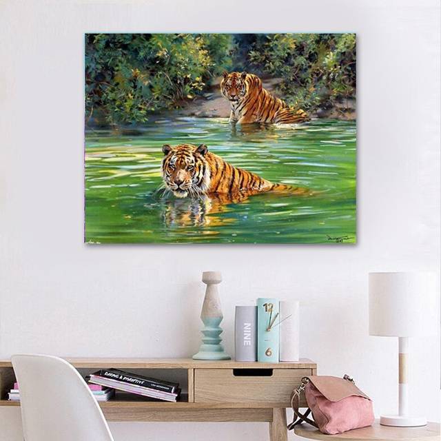 5d Full Round Drilldiamond Painting Handmade Diamond Embroidery Wall Arts Diy Diamond Drawing 20X30CM