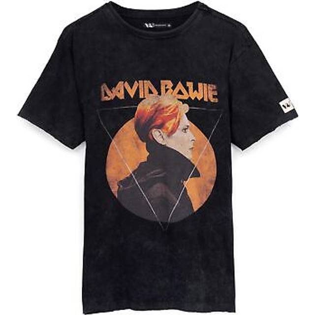 (L) David Bowie T-Shirt Unisex Low Album Band Gifts Black Tee