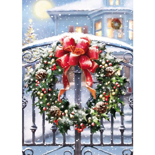 DIY 5D Diamond Painting Full Round Resin Landscape Diamond Embroidery Cross Stitch Kits Wall Art Home Decor Full Round 20X30CM