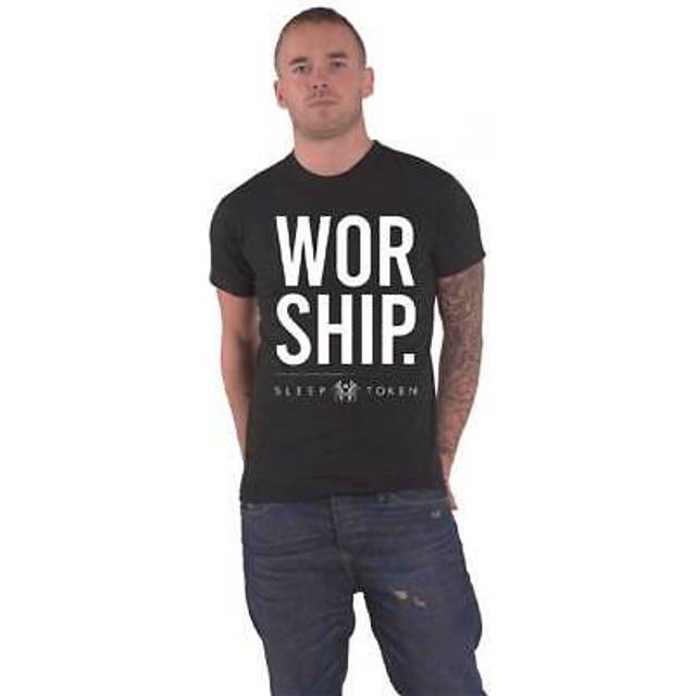 (S, Black) Sleep Token Worship T Shirt
