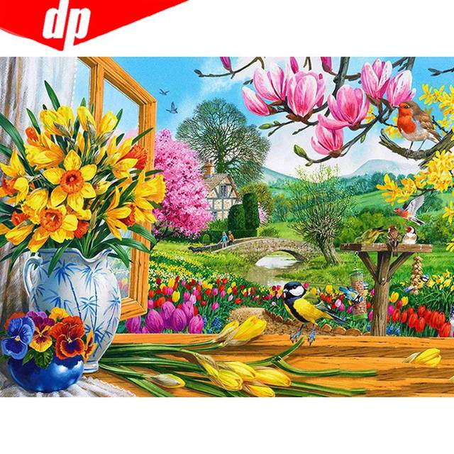 5D DIY Diamond Embroidery Sale Bird Diamond Painting Full Round Drill Diamond Painting 20X30CM
