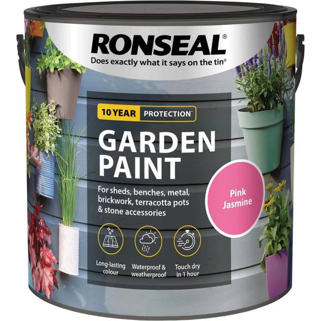 Ronseal Pink Jasmine Garden Paint, 2.5L