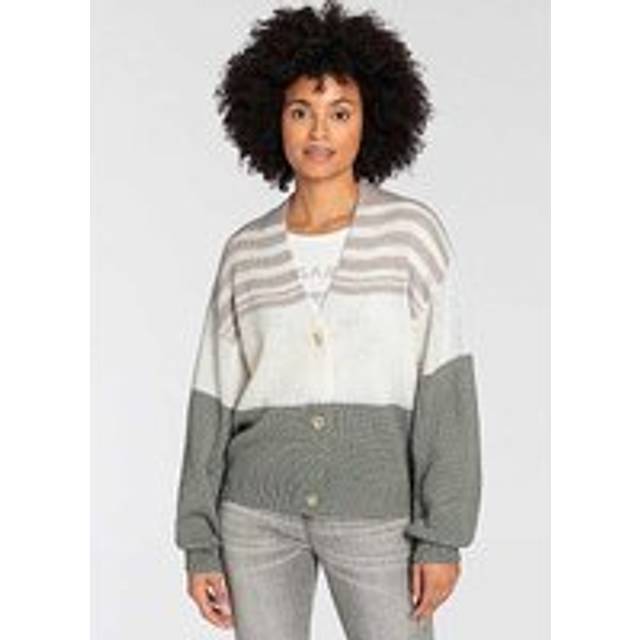 KangaROOS V-Neck Long Sleeve Cardigan - Wool