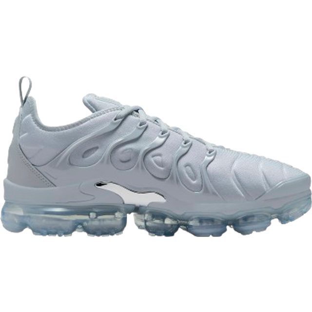 Nike vapormax plus wolf grey white best sale