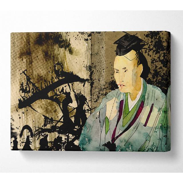 Japanese Kuniyoshi - Wrapped Canvas Art Prints - Multicolour (50.8cm H x 81.3cm W x 10cm D)