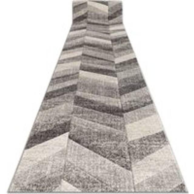 Runner FEEL 5673/16811 HERRINGBONE grey / anthracite / cream 80 cm grey 80x140 cm