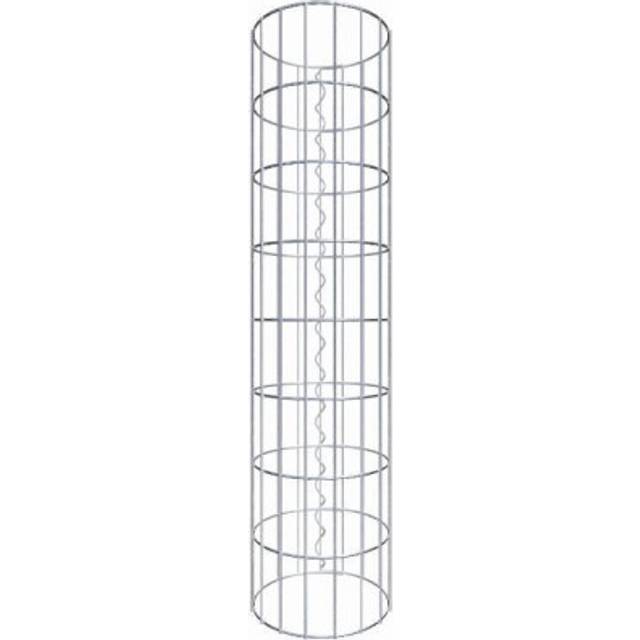 Gabionensäule rund 27 cm Durchmesser, 80  cm Höhe, Maschenweite 5 cm x 10 cm