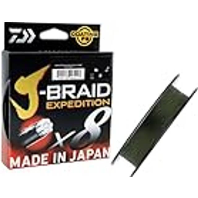 Daiwa J-Braid Expedition x8E 150m Dark Green - 0.24mm