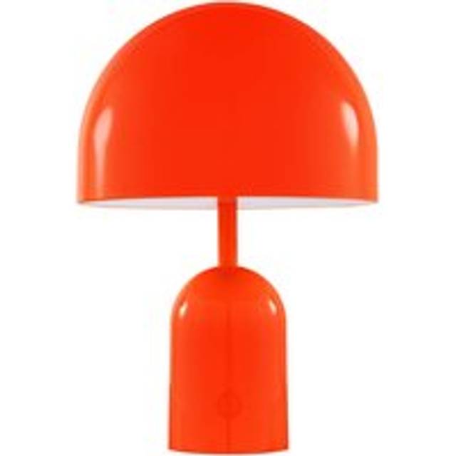 Tom Dixon - Bell LED Table Lamp with Battery - fluoro/LxBxH 19x19x28cm/LED 3W/3000K/160lm/CRI>90/dimmbar/mit USB-A Kabel (28.0 x 19.0 x 19.0cm)