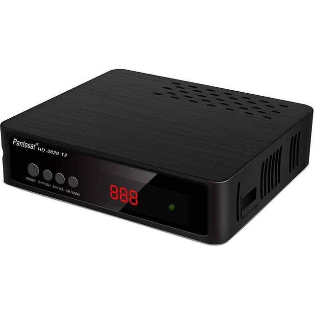 DVB-T2 TV Tuner Receiver Digital Terrestrial Support H.265 AV USB HD Remote Control Set Top Box TV Decoder With Remote Control
