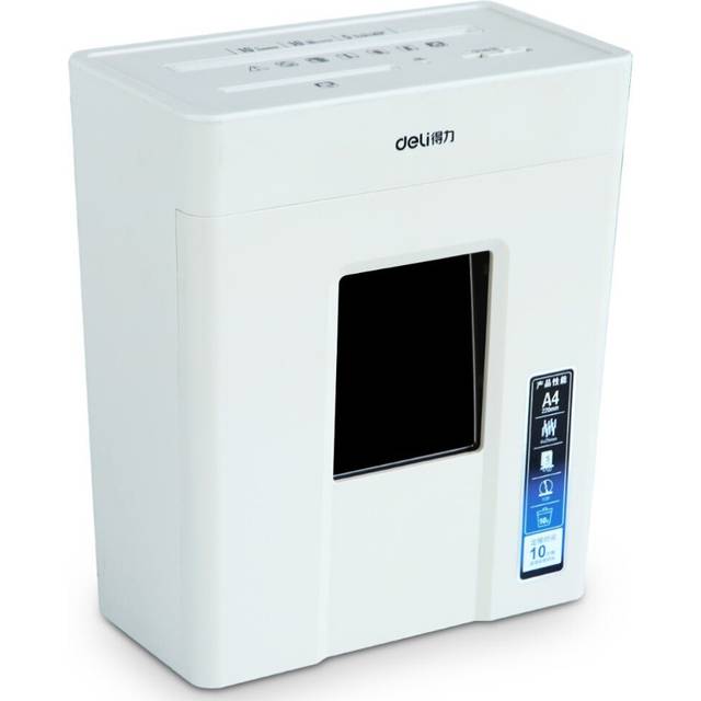 Deli Electric Office Shredder Commercial Crusher Home High Power Silent Shredable Disc 9927