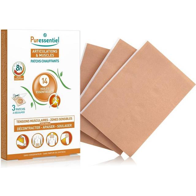 Puressentiel Muscles & Joints Heating Patches - 3 Pack - 93459