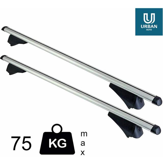 Roof Bars To Fit Kia Sportage (5 Door)(10-16) With Solid Roof Rails