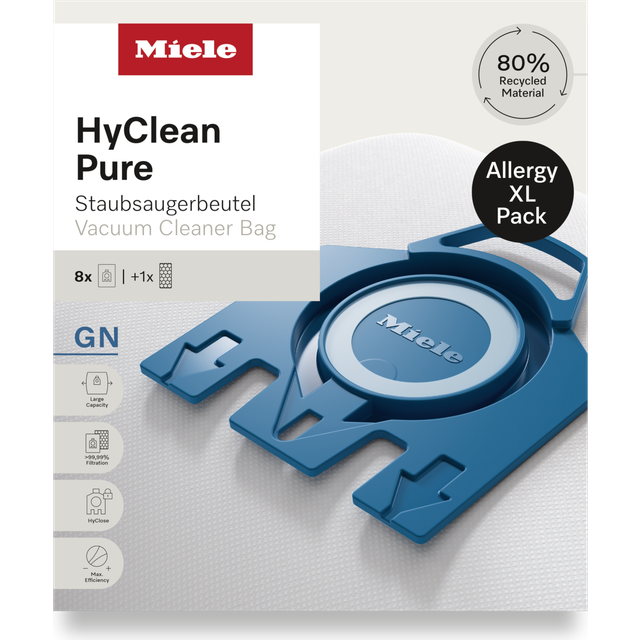 Gn Allergy Xl Hyclean Pure Dammsugarpåsar