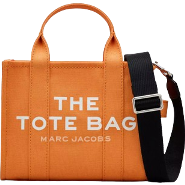 MARC JACOBS The Canvas Small Tangerine Tote Bag Colour: Orm, Size: One