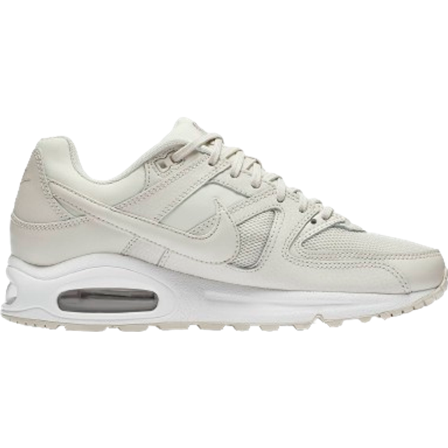 NIKE Wmns Air MAX Command, gymnastikskor för kvinnor, Vit ljusben, vit, Lt Iron Ore, 39 EU
