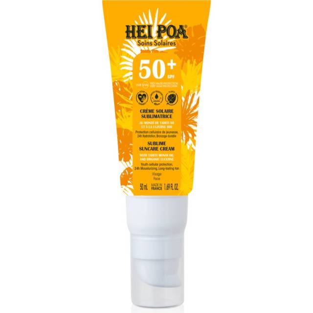 Hei Poa Suncare Solskydd SPF 50+ för ansikte 50 ml