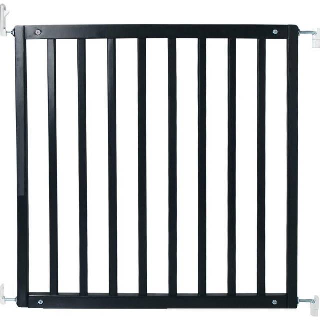 (Black) Safetots Simply Secure Wooden Stair Gate