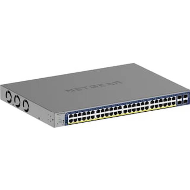 NETGEAR 52-Port PoE Gigabit/10G Stackable Smart Switch (GS752TXP)