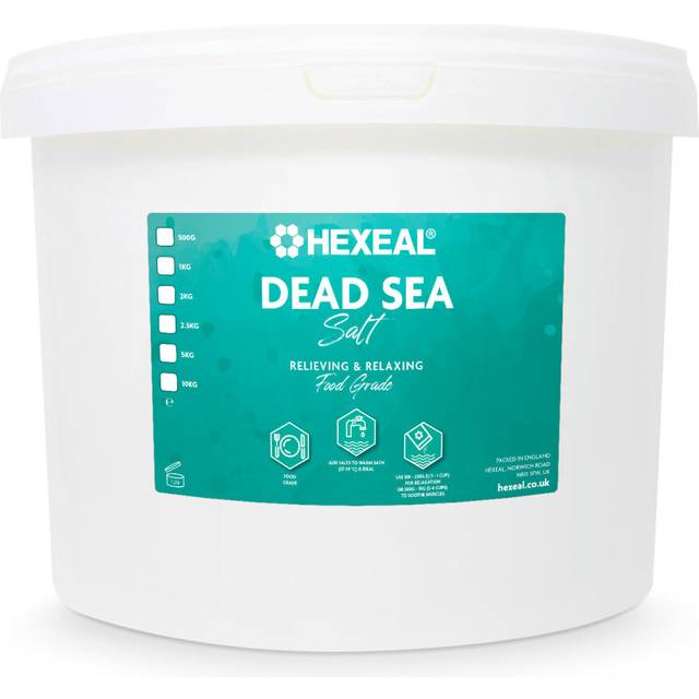 DEAD SEA SALT | 10KG BUCKET | 100% Natural | FCC Food Grade