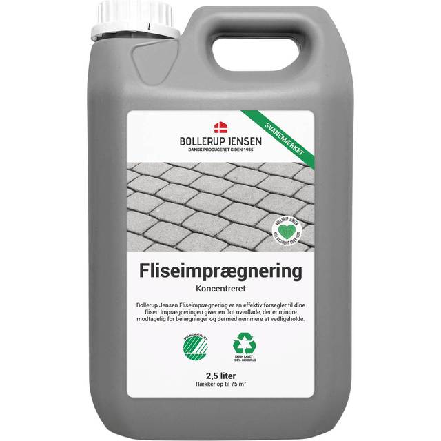 Bollerup Jensen Tile Impregnation Concentrated 5L - Fliseimprægnering guide - Havekrogen.dk