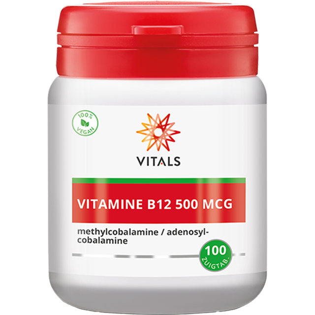 Vitals Vitamin B12 500 mcg