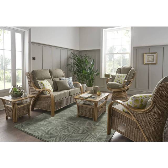 Daro Waterford Natural Wash 2 Seater Lounging Sofa - Fabric Grade D