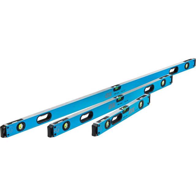 OX Pro Level Bag with 1800mm 1200mm & 600mm Pro Levels