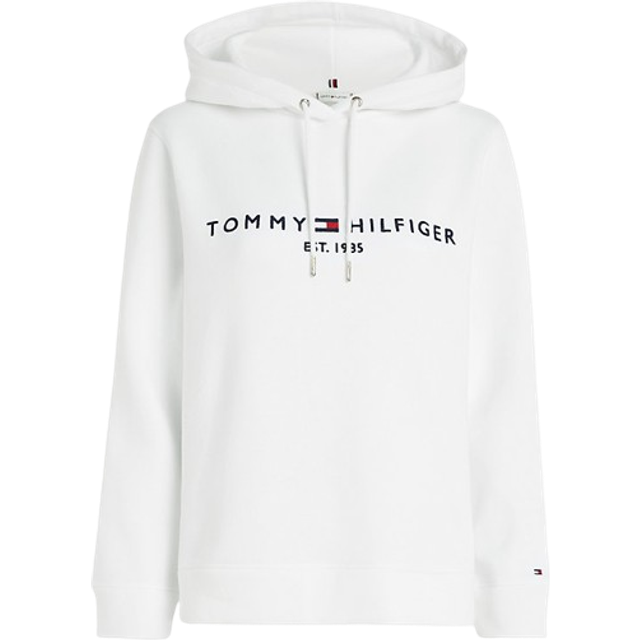 Tommy Hilfiger Heritage Cotton-Blend Jersey Hoodie - XS - White