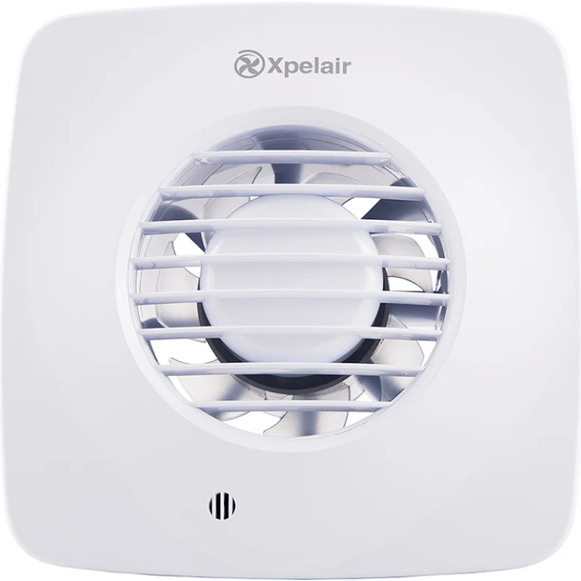 Xpelair Simply Silent DX100BS 100mm Standard Square Extractor Fan - 93017AW