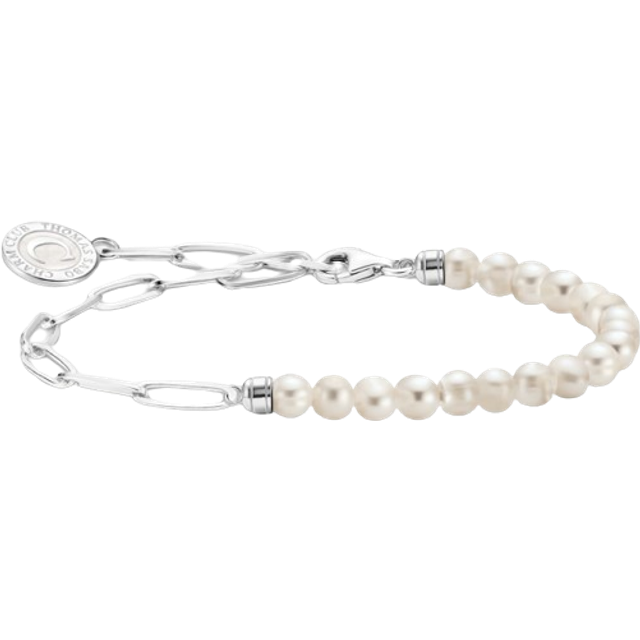 Thomas Sabo Armband Carrier A2129-158-14-L13V - weiß