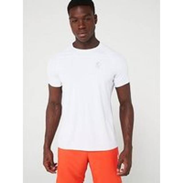 Gym King Men's White Energy T-Shirt New Look - S