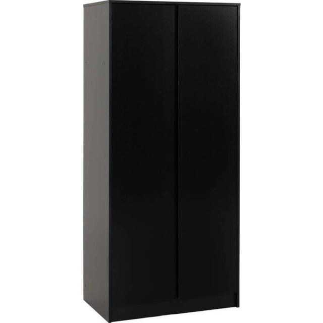Malvern Black 2 Door Wardrobe