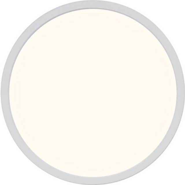 Nordlux Oja loftlampe til vådrum Ø29 cm, IP54, 1700 lm, Hvid, Dæmpbar, CCT (3000K-4000K)