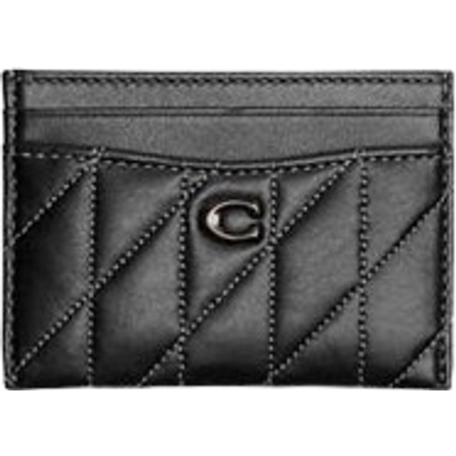 Coach Essential Card Case With Pillow Quilting - Nappa