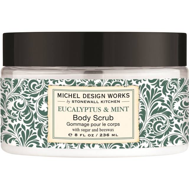 Body Scrub Exfoliating Michel Design Works Sugar Glow Eucalyptus Mint