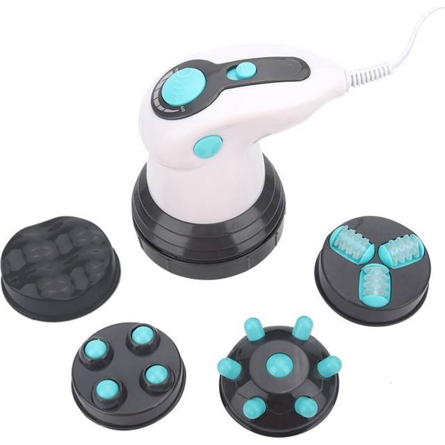 (Green, AU) 4in1 Infrared Fat Cellulite Remover Electric Full Body Slimming Massager for Muscles Relaxation Body Sculpting 3D Roller Device