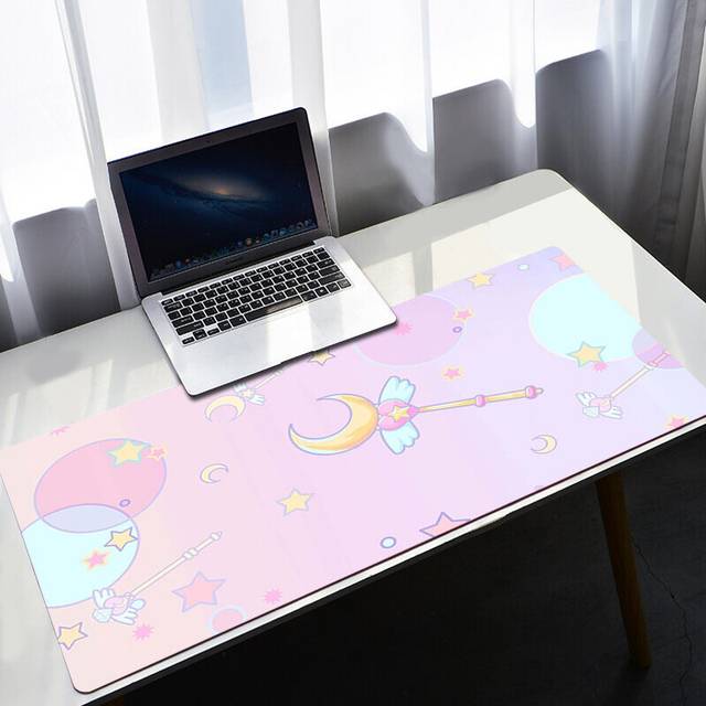 (a-HC006193 400x900x2mm) Pc Gaming Mouse Pad Kawaii Desk Mat Gamer Cabinet Computer Table Office Accessories Mousepad Mats Keyboard Mause Anime Carpet