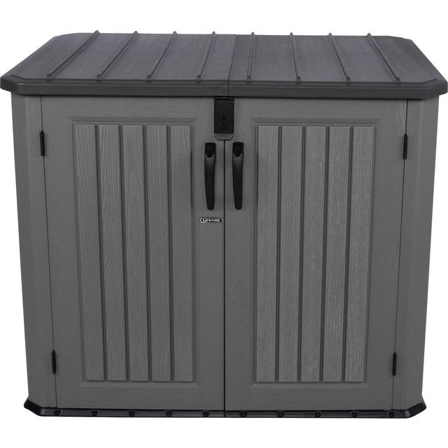 Lifetime Horizontal Storage Shed, Grey