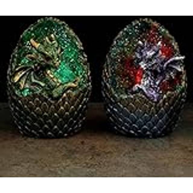 Elements Baby Dragon Led Crystal Egg