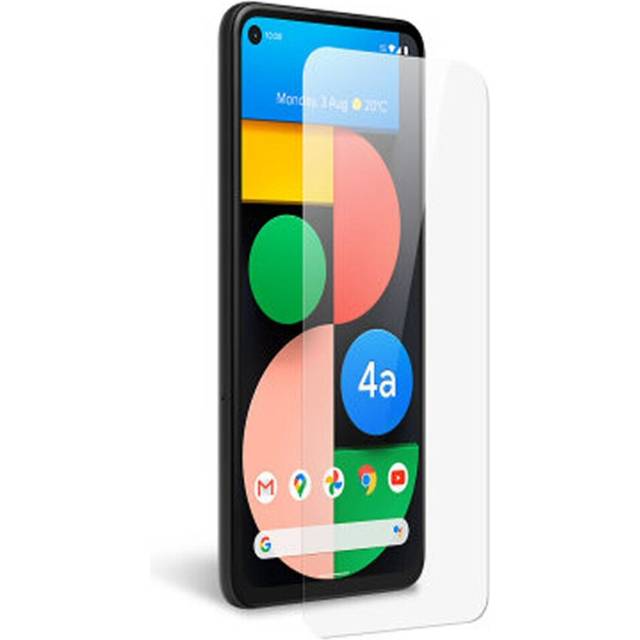 Compatible With Google Pixel 4a 5G - Twin Pack Of 2x Tough Plastic Membrane Screen Protector